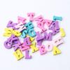 Colorful Mixed Wooden Letters DIY Home Decor Numbers