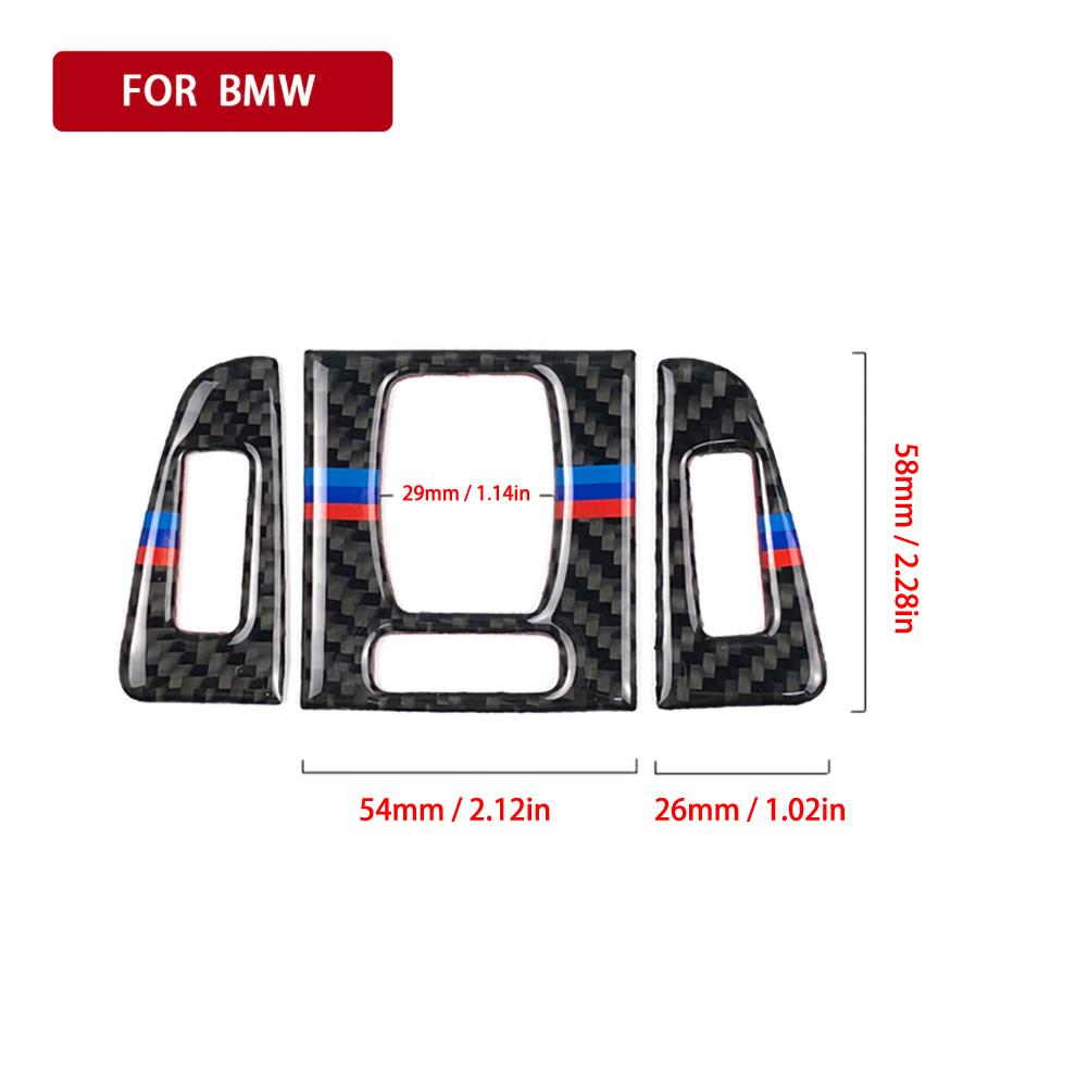 For BMW 3 Series 4 F30 F31 Carbon Fiber Car Air Vent Outlet Cover Trim A/C Vent Air Conditioning Outlet Trim Accessoire Voiture