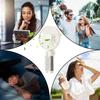 Summer Small Umbrella Fan Handheld Outdoor Portable Hanging Neck Umbrella Foldable USB Desktop For Cooling Accessories