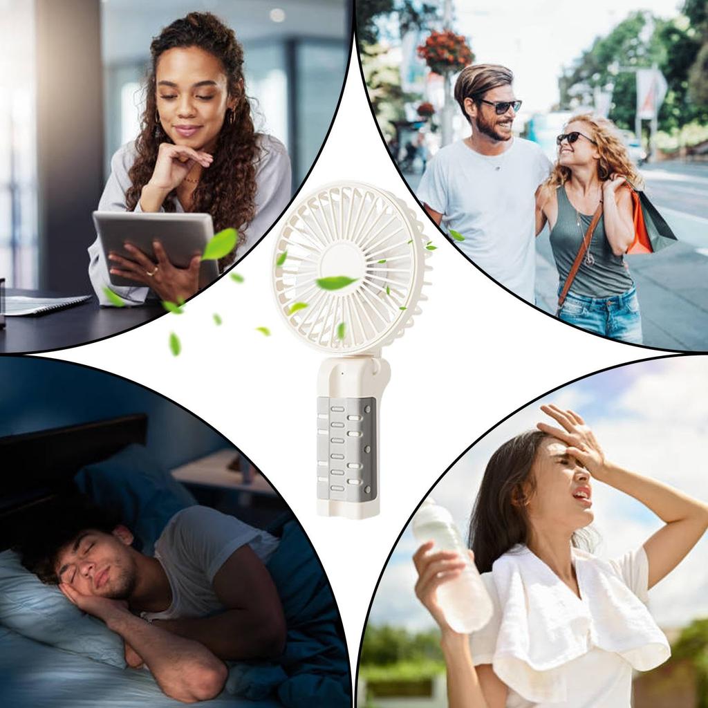 Summer Small Umbrella Fan Handheld Outdoor Portable Hanging Neck Umbrella Foldable USB Desktop For Cooling Accessories