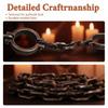 Halloween Cosplay Prisoner & Guard Prop, Plastic Simulation Handcuffs Ankle Cuffs with Chain, Role Play Performance Decor