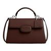 Eliza 27 Magnetverschluss Abnehmbarer Schultergurt Exquisites Kalbsleder Schulter Crossbody Tragetasche Große Damen Handtaschen Ahorn CT852-SVMPL