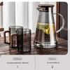 ZISIZ Heat-Resistant Glass Pitcher & Teapot