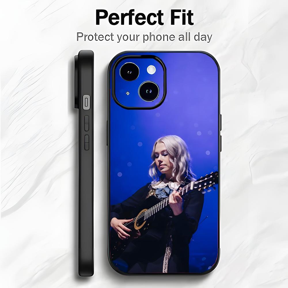 Emotional Indie Singer P-Phoebe Bridgers Phone Case Phone Case Soft Packaging Lightweight For iPhone17 16 15 14 13ProMax