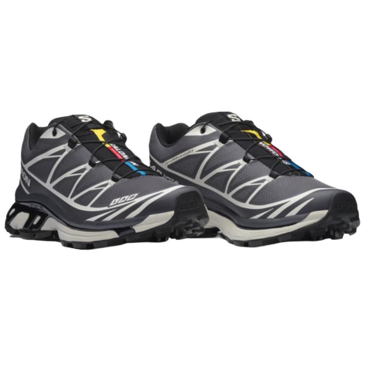 SALOMON Xt-6 Chaussures de Trail Running Confortables Durables Homme sneaker Gris Foncé 479895