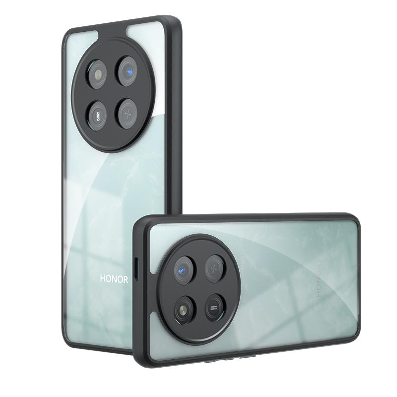 

Для Huawei Honor X9C X9 C чехол роскошный бронированный акриловый матовый прозрачный чехол для Honor X60 Pro X60Pro противоударный матовый бампер HonorX9C For Honor X9C чистый