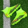 33-46 Buty piłkarskie Wysokie buty Outdoor Męskie Długie buty sportowe piłkarskie Duże rozmiary Młodzieżowe buty sportowe piłkarskie