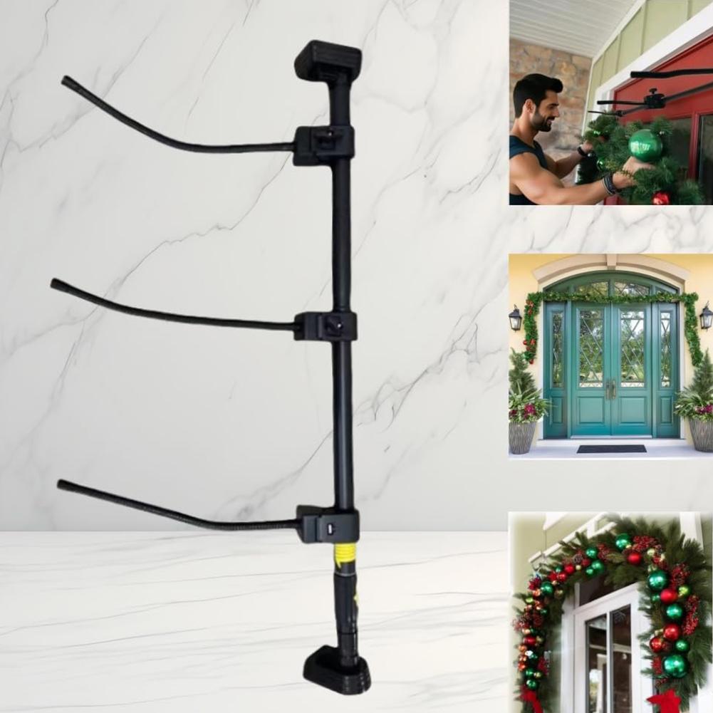 Decorative Hangers for Front Doors Ranging From 32 To 80 In Width Double Door Christmas Decoration Hanger for Front Door Decor