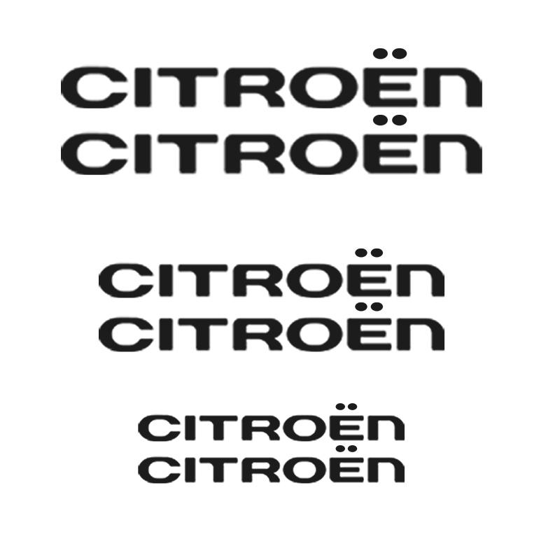 6ks Dekorativní samolepky na brzdové třmeny auta Samolepky na karoserii auta Pro Citroen Citroën Picasso C3 C4 C5 Xsara Picasso Elysee Berlingo