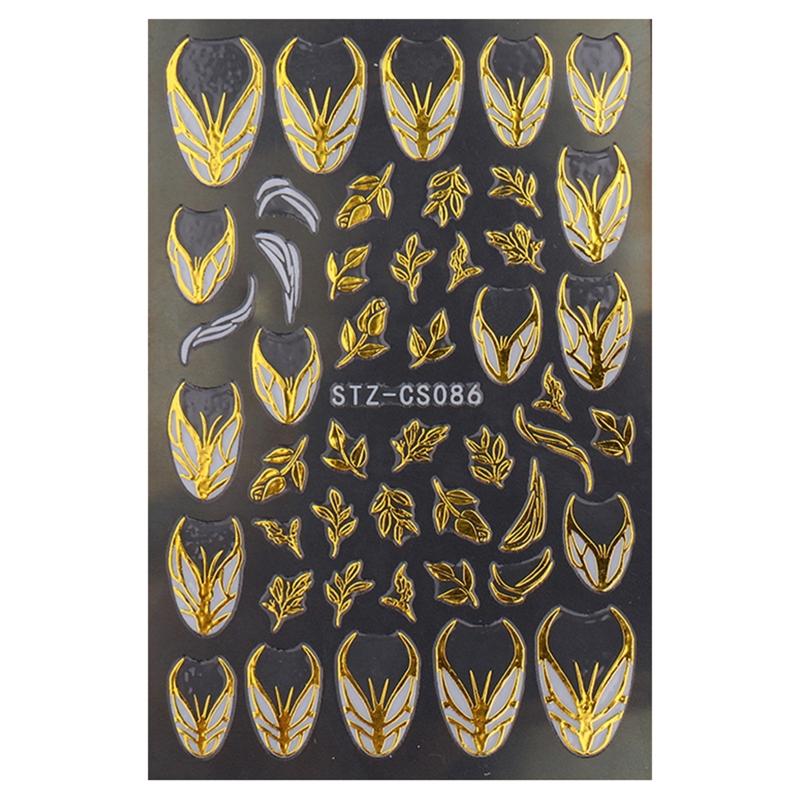 

Christmas Nail Stickers 3D Nail Decals Winter Nail Art Stickers for Women Girls