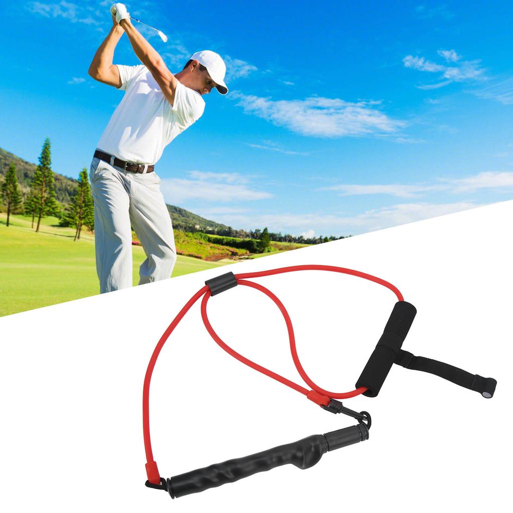 Golf Swing Training Rope Training Aids Resistance Band Golf Swing Training Elastic Rope Multifunctional Pull Trainer