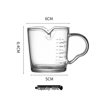 Zhaoran Japanese Style Glass Milk Frothing Pitcher