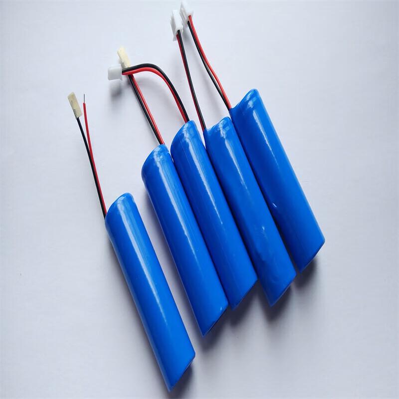 3.7V 18650 Rechargeable Battery with 2.54-2P Plug