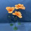 Giant Poppy Magnolia Paper Flowers - 3D Handmade Aisle Markers and Window Display Decor