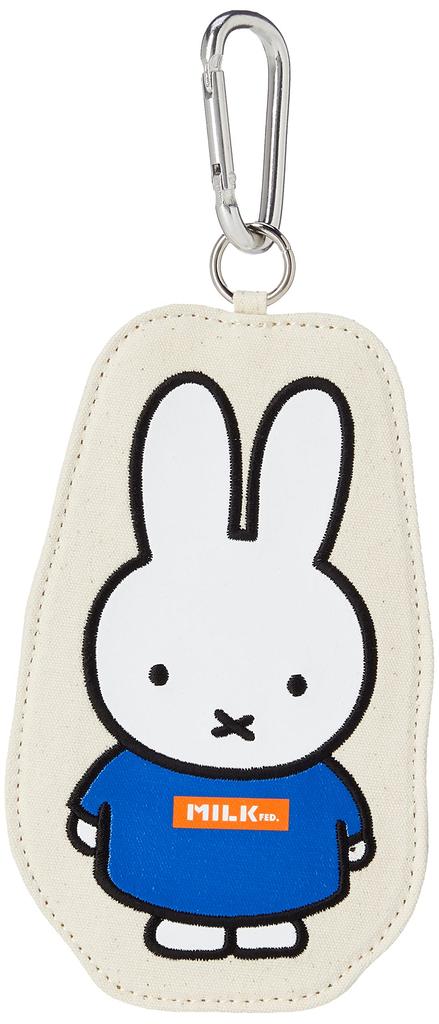 MIFFY CARD POUCH WHITE [Milkfed] Women's