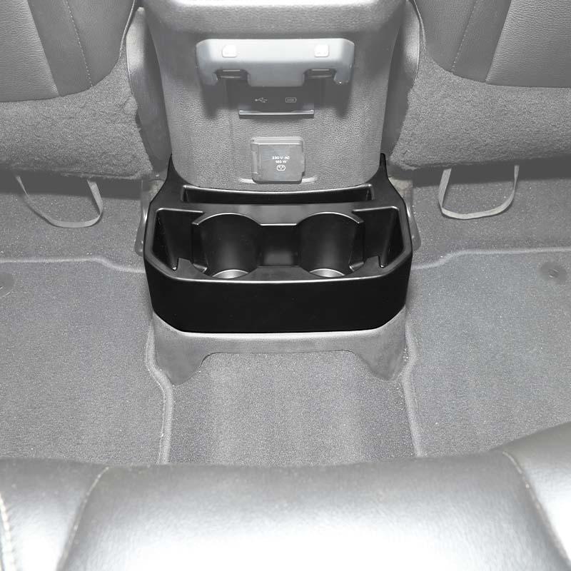 Rear Seat  Water Cup Holder Storage Box Organiser Container For Jeep Wrangler JL ,For JT Gladiator 2018 Up Car Interior Acessories