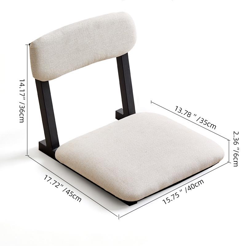 Solid Wood Bay Window Sofa Chair with Backrest - Comfortable for Long Sitting, Perfect for Balcony or Tatami.
