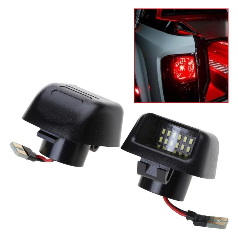 D40   LED Number License Plate Light Lamps Step Courtesy