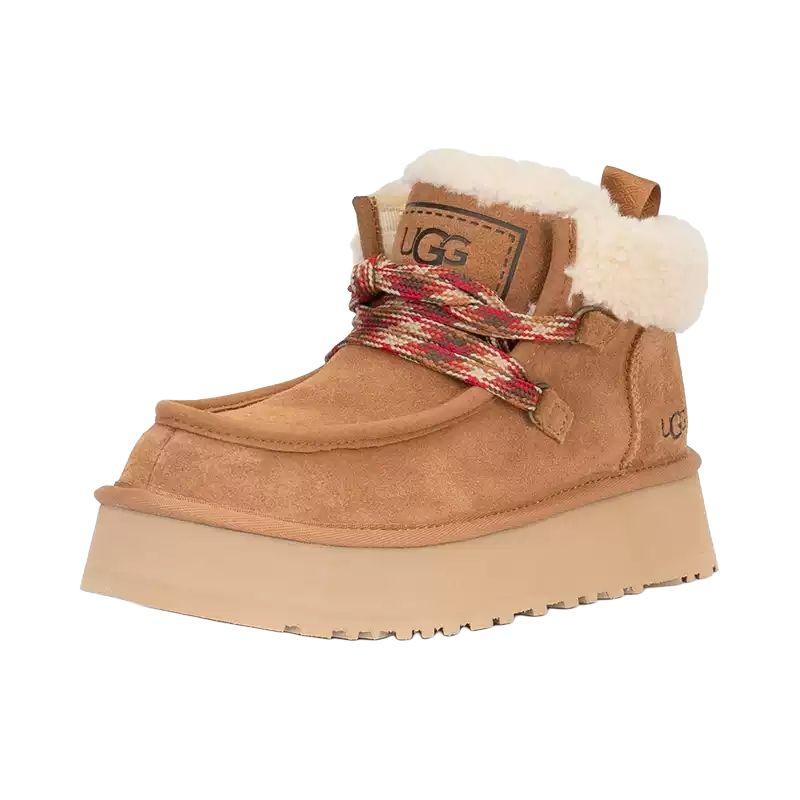 UGG Thermal Abrasion Resistant Short Snow Boots Women's Chestnut Sneakers 1143954CHE