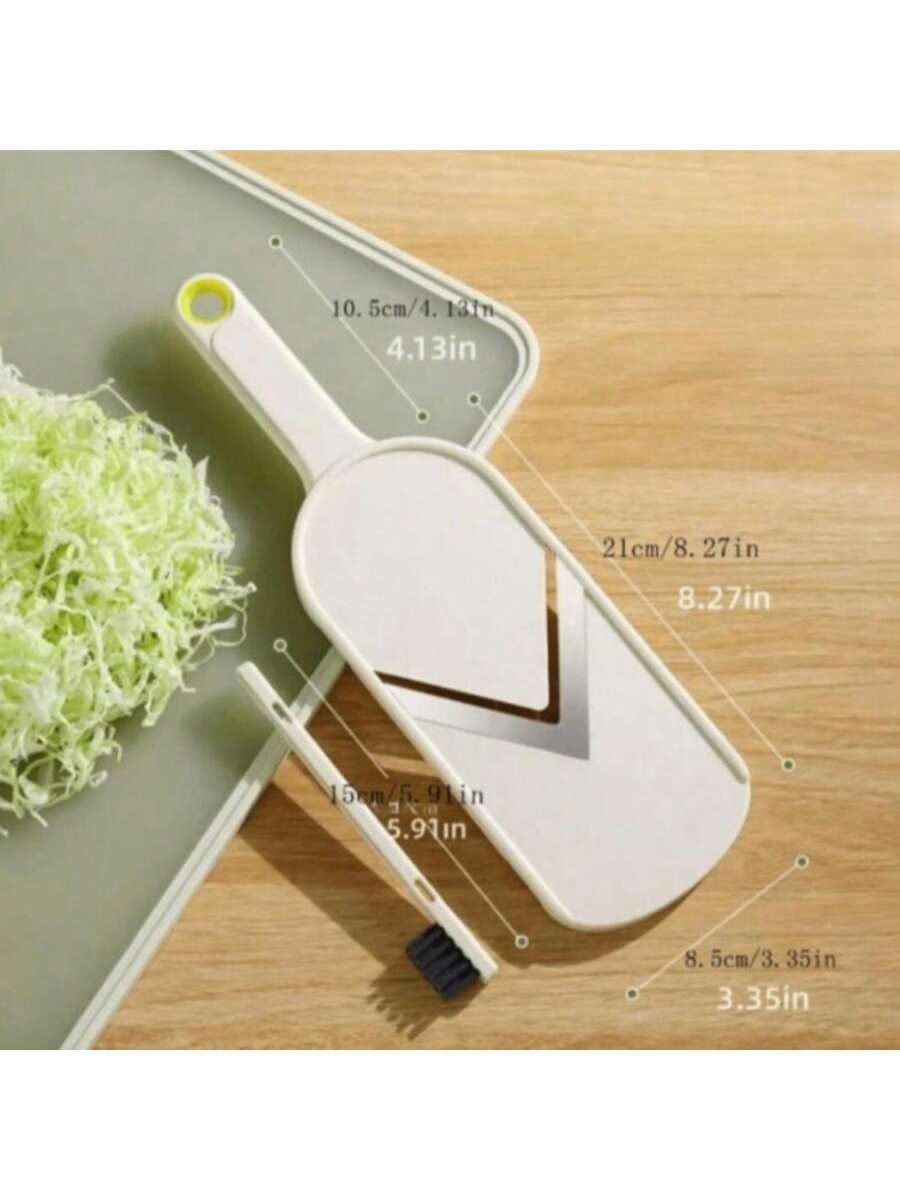 

1Pc Japanese Style Cabbage Slicer, Multifunctional Cabbage Slicer, Lemon Cucumber Vegetable Salad Slicer, Slicer, and Eraser.