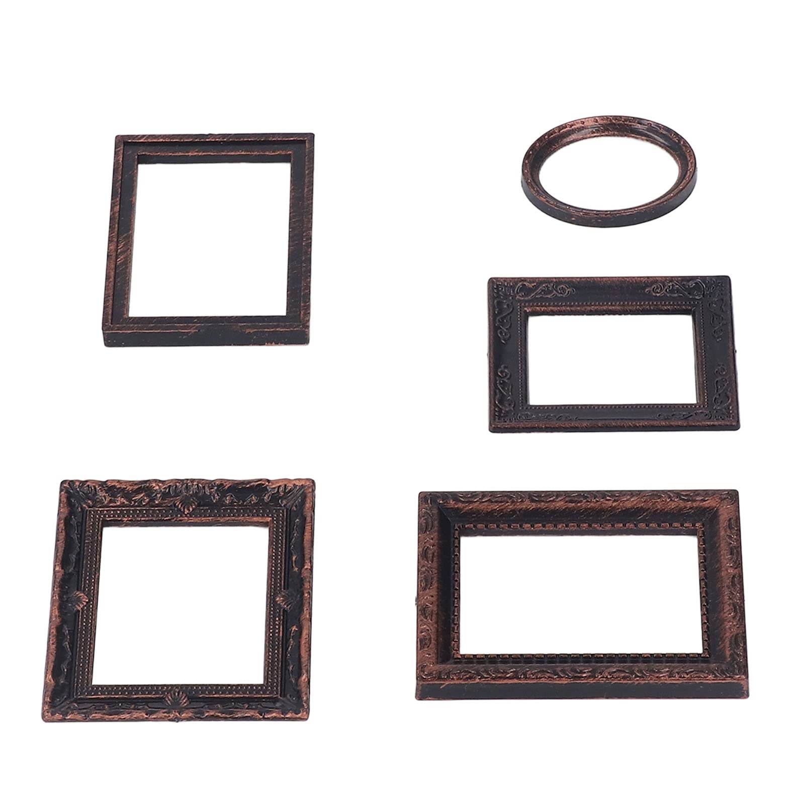 

Набор миниатюрного кукольного домика Ongwan Мини-фоторамка 1:12 Бронзовая фоторамкаФоторамка Винтажная миниатюрная фоторамка