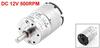 uxcell Magnetic Electric Gear Box Motor, Active Replacement, 12V DC, 500 RPM, 6mm Shaft
