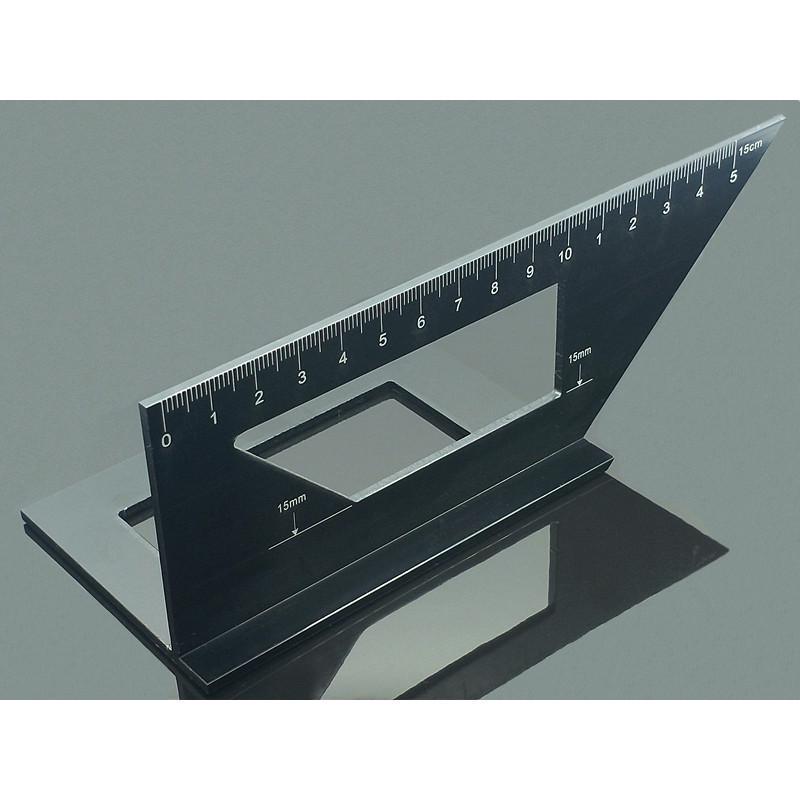 Woodworking Ruler Locator Chacerls Wood Scribe Tool Aluminum Alloy 45 Degrees Angle Line Caliber Ruler Locator Ruler Block Gauge Woodworking Ruler Locator Chacerls Wood Scribe Tool Aluminum Alloy 45 Degrees Angle Line Caliber Ruler Locator Ruler Block Gauge