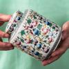 Blue and White Porcelain Storage Jar Colorful Gourd Storage Jar Home Multi-functional Candy Nut Coffee Bean Medicine Storage Box