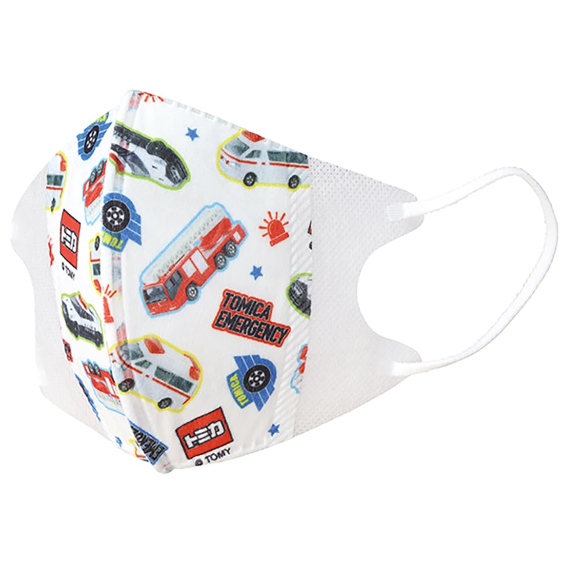 

Skater Three-Layer Nonwoven 3D Masks for Kids, 7-Count, Tomica 23 Model, MSKS3N-A