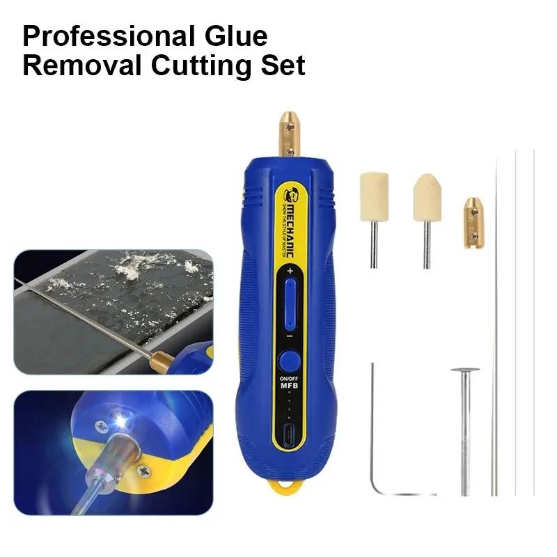 Mechanic IR14 Electric OCA Glue Remover Tool With Led Display For Phone Screen OCA Polarized Clean Electric Grinder Hand Tool