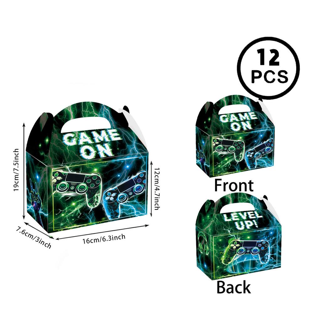 Customized Game-Themed Party Supplies, Birthday Party Decorations, Arrangements, Props, Paper Plates, Paper Cups, Tablecloths, Paper Towels, Banners