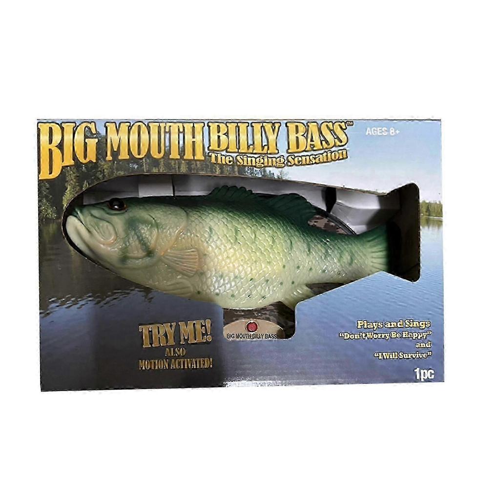 Big Mouth Billy Bass - 15th Anniversary Singing Fish Collectible-Yogo less