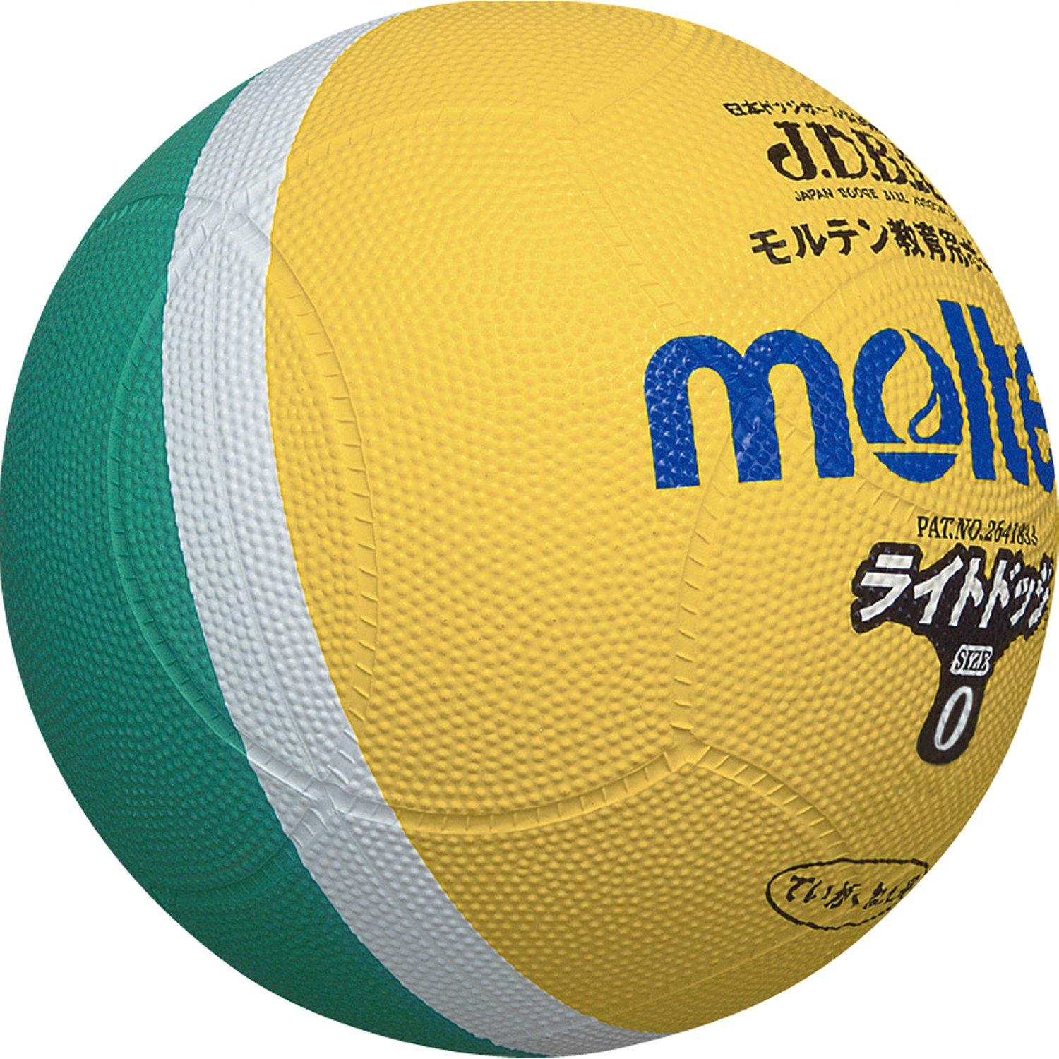 

Molten Dodgeball Light Dodge Lightweight 0 Ball Yellow x Green SLD0ML No.