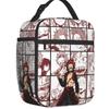 My Hero Academia Anime Manga Bolsas de Almuerzo Aisladas Térmicamente Mujeres MHA All Might Tote de Almuerzo Portátil Picnic Multifunción Fiambrera