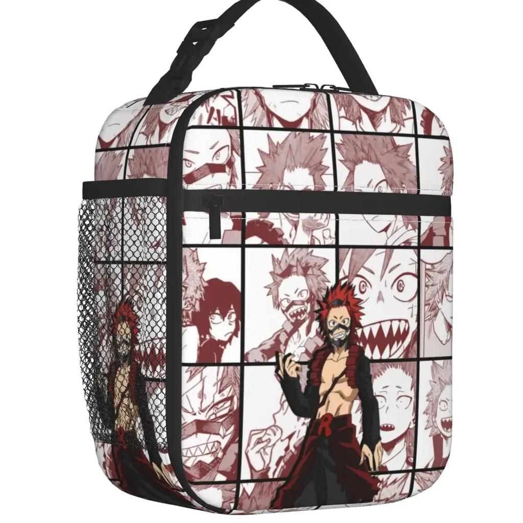 My Hero Academia Anime Manga Bolsas de Almuerzo Aisladas Térmicamente Mujeres MHA All Might Tote de Almuerzo Portátil Picnic Multifunción Fiambrera