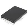44 Pin Hard Drive Box Parallel Port Not Inclube Hard Disk mSATA SSD Enclosure Black/White Stable Performance