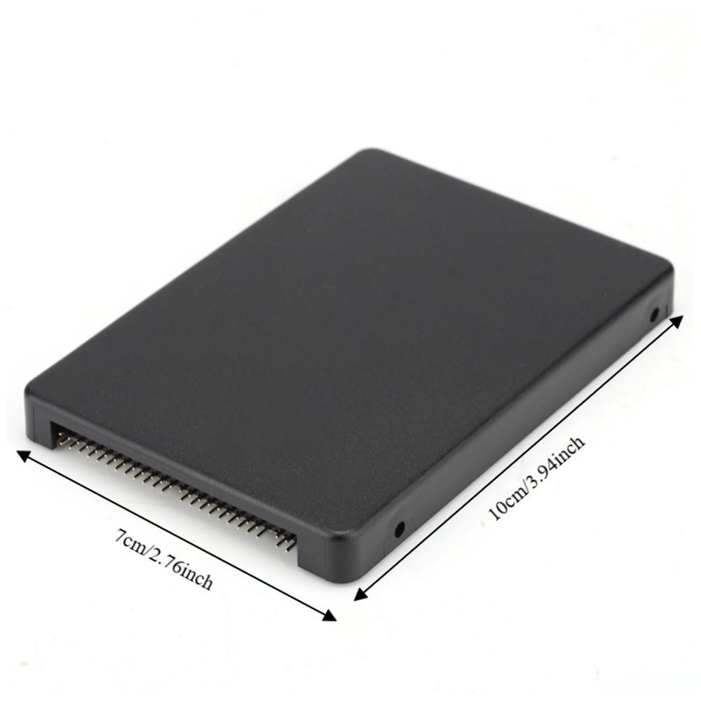 44 Pin Hard Drive Box Parallel Port Not Inclube Hard Disk mSATA SSD Enclosure Black/White Stable Performance