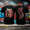 Slipknot The Gray Chapter Grafik T-Shirt Unisex Unisex Metal Band Vintage Oversized Kurzarm Rock Hip Hop Streetwear Unisex Oberteil