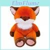 Cartoon Fox Plush Toy With Pp Cotton Filling For Kids Birthday Gift And Home Decor