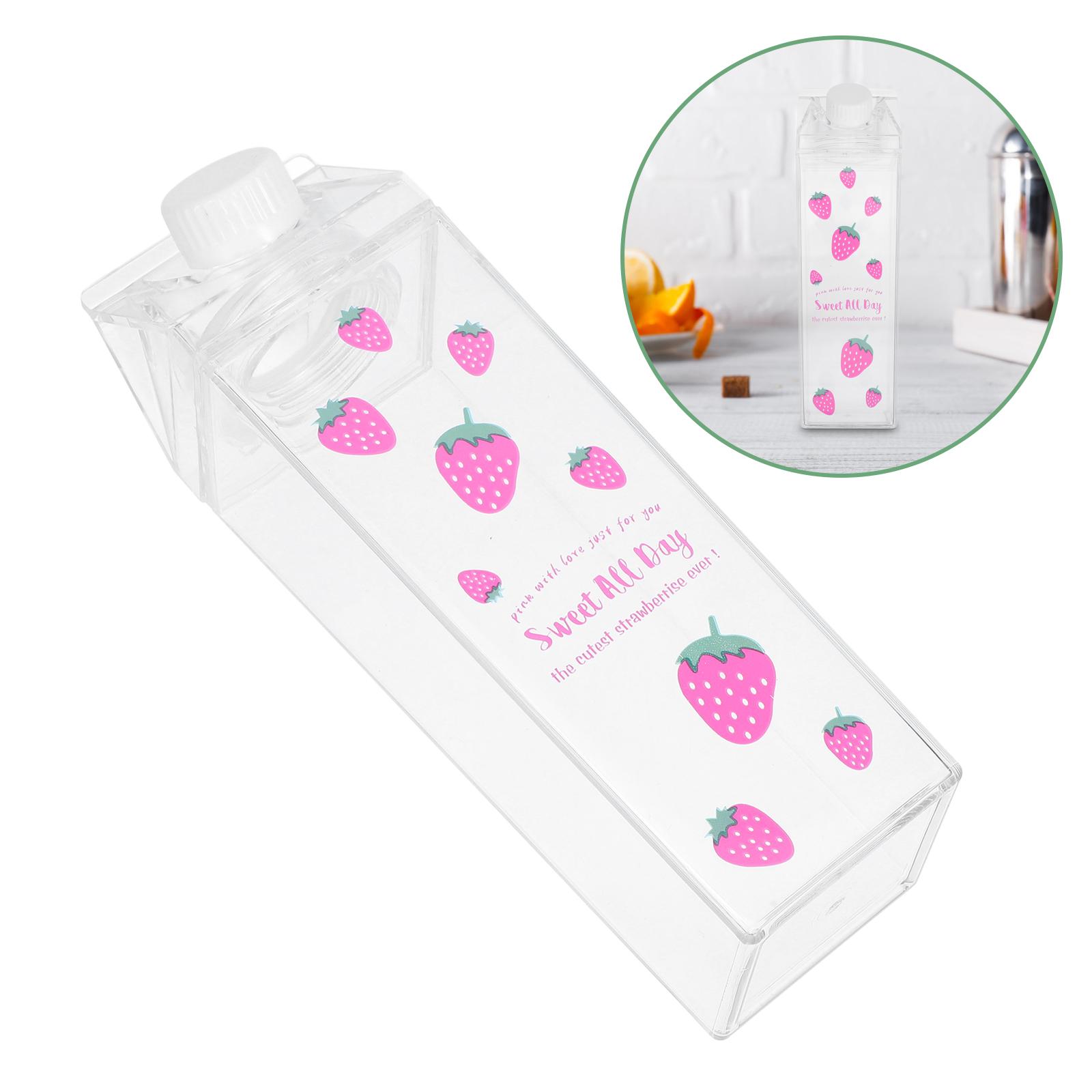 

500 мл бутылка для молока герметичные дополнительные бутылки анти-протечка очаровательная вода напиток дети портативный спортивный стакан