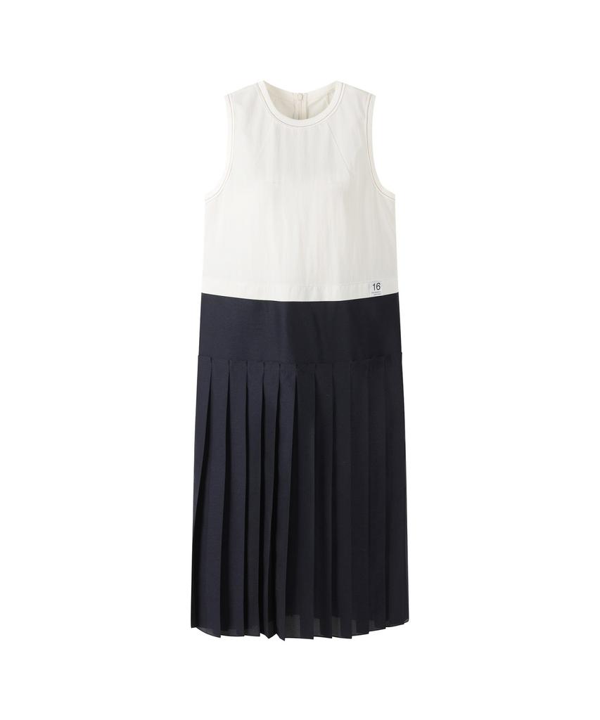 Recorde Sleeveless Pleats Dress Rqdam26544Whx