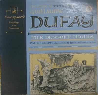 LP Record DESSOFF CHOIRS - Music Of Guillaume Dufay BG582 BACH GUILD US Classical Used