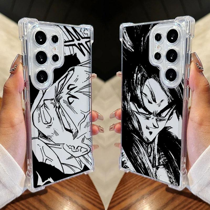 Super Saiyans Vegeta Goku Frieza Anime Phone Case For Samsung Galaxy S25 S26 S24 FE S23 S22 S21 S20 Ultra S26 Plus S25 FE Cover