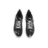 Anta Laser 4 Slip Resistant Abrasion Resistant Mid Top Basketball Shoes Men's Black White 112311607-7