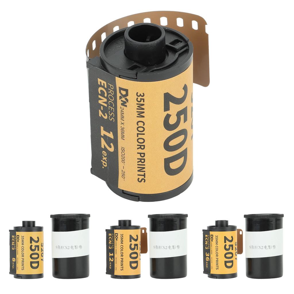 35mm Color Print Film Professional Wide Exposure Range ECN 2 Process Colour Print Camera Film for 13