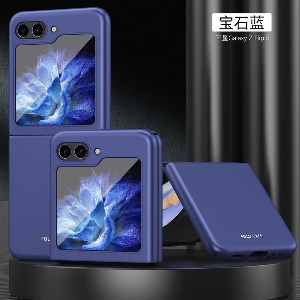 

Роскошный ультратонкий чехол для телефона Samsung Galaxy Z Flip 5 5G, защитный чехол для камеры, матовый противоударный чехол для ПК, чехлы For Z Flip 5