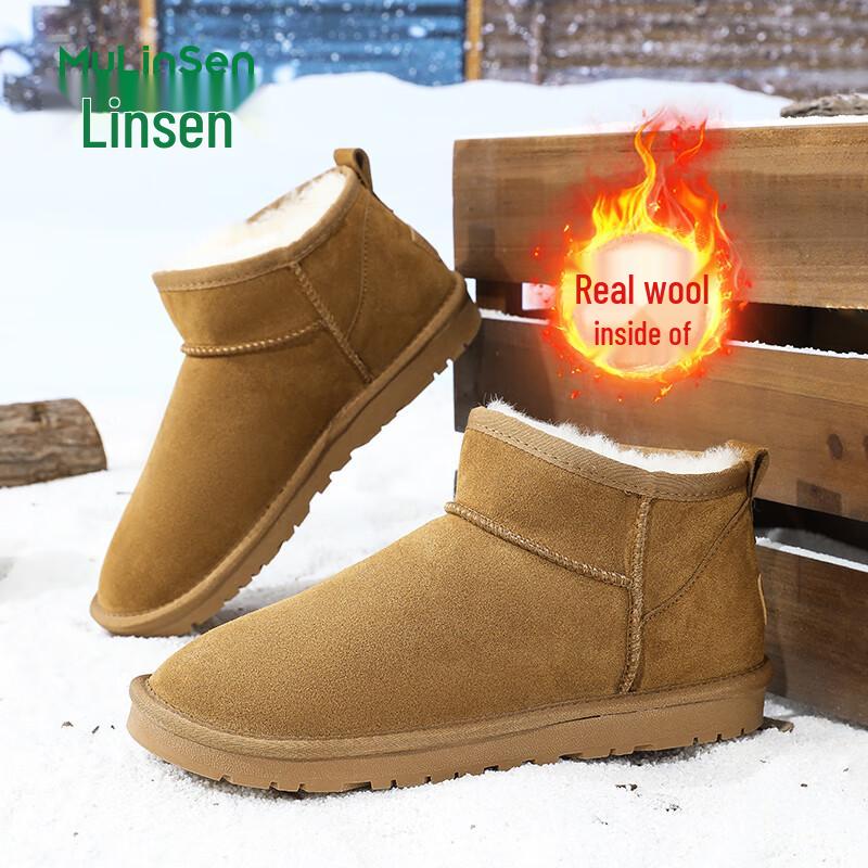 Men s Winter High-Top Snow Boots 41