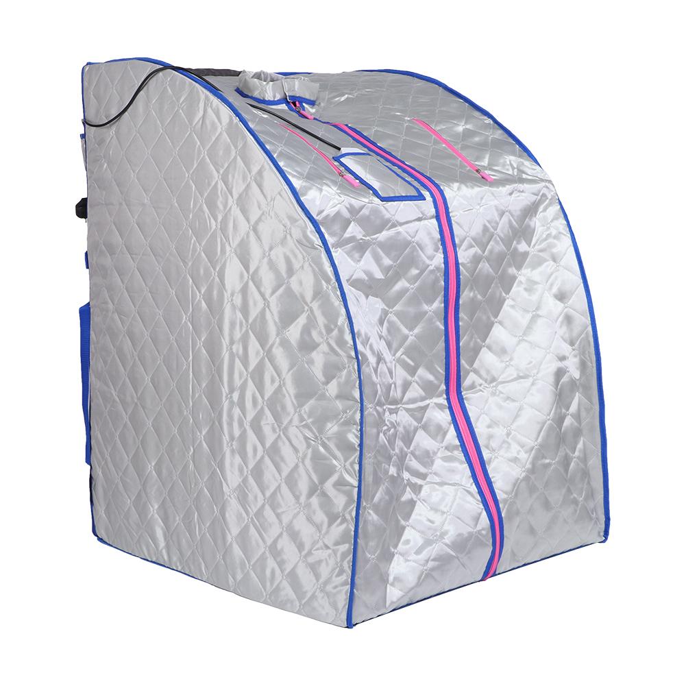 Household Portable Waterproof Far Infrared Steam Sauna Box Salon Body Slimming Steamer TentUS Plug