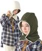 Cliff Mayer Ninja Rin Hettehals Olivenvarmere, Vattert, Unisex, Stor,