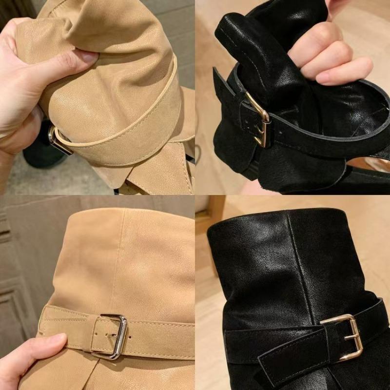 Fischgräten-Clip coole Stiefel Damen Sommer neue modische kurze Hosen Sandalen
